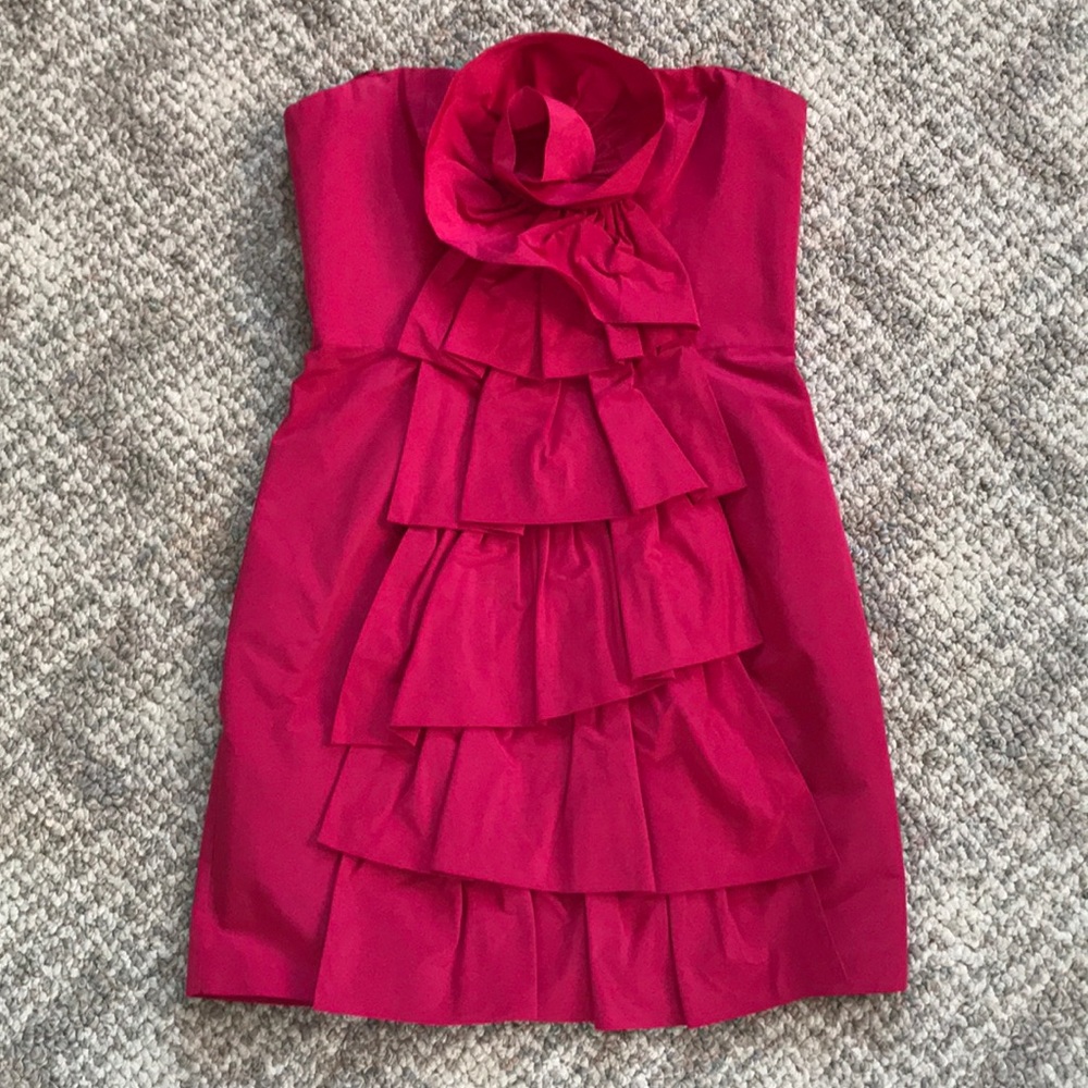 NWOT BCBG fuchsia party dress size 6